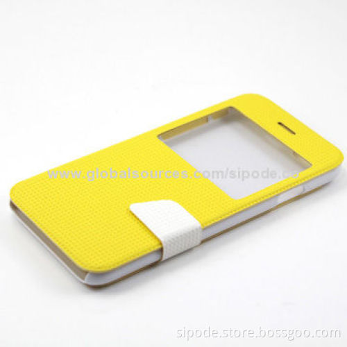 New design leather case for iPhone 6